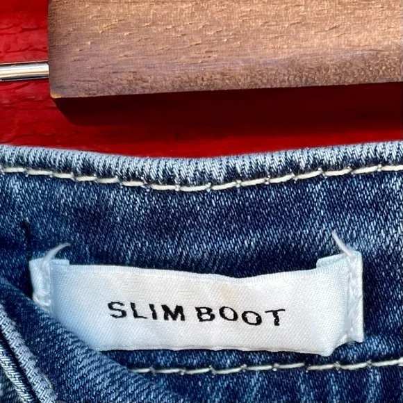 Vigoss slim bootcut embroidered jeans - Picture 7 of 12